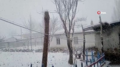 kar surprizi -  Özalp ilçesinde kar sürprizi Videosu