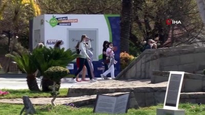 yazla -  Antalya’nın simgelerinden olan Ulusal Yükseliş Anıtı’nın rengi beyazlaştı Videosu