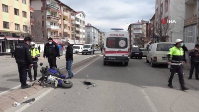  Sivas’ta trafik kazası: 1 yaralı