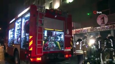  Taksim’deki bir restoranda korkutan yangın