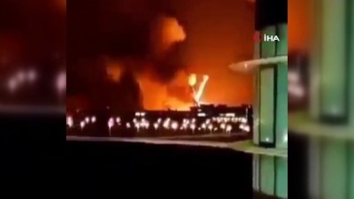hava saldirisi -  - Husiler’den Suudi Arabistan’daki Aramco tesislerine saldırı Videosu
