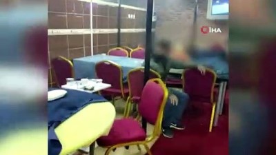 gizli bolme -  Konya’da kısıtlamada kumar oynatılan iş yerine baskın Videosu