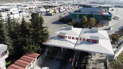 akaryakit istasyonu -  Kapıkule’de tüm zamanların rekoru kırıldı: 24 saatte tam bin 438 tır Videosu