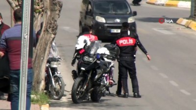  Şanlıurfa’da motosiklet denetimi