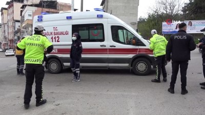 motosiklet surucusu -  Ambulans ile motosiklet çarpıştı: 1 yaralı Videosu