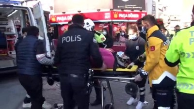  Ortaköy’de turist kadının dehşeti yaşadığı kaza kamerada