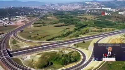  Ulaştırma ve Altyapı Bakanımız Adil Karaismailoğlu, Kuzey Marmara Otoyolu 7. Kesim Habibler-Hasdal Şantiyesinde incelemede bulundu