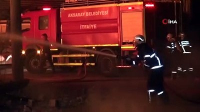 geri donusum -  Aksaray’da geri dönüşüm deposu alev alev yandı Videosu