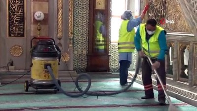 cevre temizligi -  Gaziosmanpaşa’da camiler teravih namazına hazırlanıyor Videosu