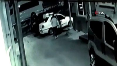 acemi hirsiz -  Otomobilden hırsızlık güvenlik kamerasında Videosu