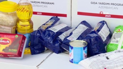  - Türk Kızılayı'ndan Azerbaycan'da gıda yardımı