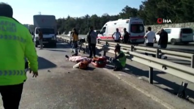servis araci -  Arnavutköy-Sultangazi yolunda feci kaza: 1 ölü Videosu