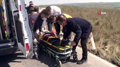  Hadımköy’de 2 tır kafa kafaya çarpıştı: 2 yaralı