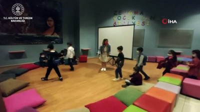 arkeoloji -  Minik arkeologlar Zeugma Mozaik Müzesi'nde Videosu