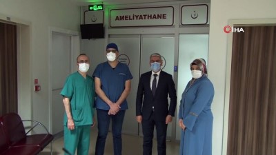 cene kemigi -  Sivas Ağız ve Diş Sağlığı Hastanesi’nde bir ilk gerçekleştirildi Videosu