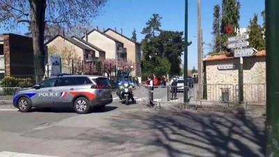 kadin polis -  - Fransa'da karakolda polisi bıçaklayan saldırgan öldürüldü Videosu