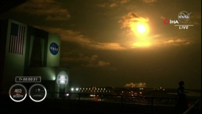 tron -  - NASA, SpaceX roketi ile 4 astronotu uzaya fırlattı Videosu