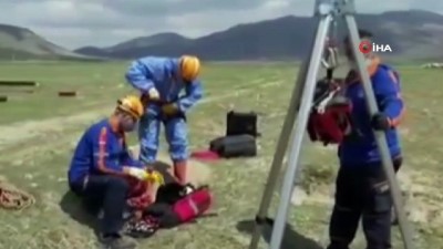  Su kuyusuna düşen kuzu kurtarıldı