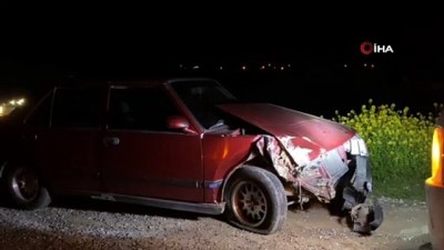  Şanlıurfa'da üç aracın karıştığı kazada 2 kişi yaralandı