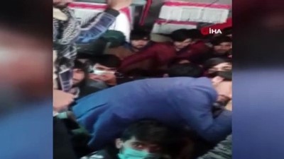 minibus soforu -  Başkent’te 17 kişilik araçtan 40 düzensiz göçmen çıktı Videosu