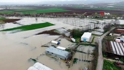 baraj kapaklari -  Bursa’da 35 bin dönüm arazi sular altında: Tahmini hasar 15 milyon lira Videosu
