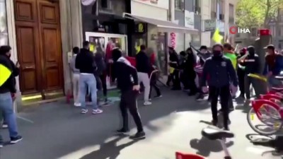 vitrin -  - Fransa’da PKK yandaşlarından Türk restoranlarına çirkin saldırı Videosu