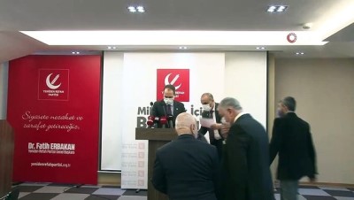 post modern darbe -  Yeniden Refah Partisi lideri Erbakan: “Bir usul olarak yöntem olarak bu tasvip edilemez” Videosu