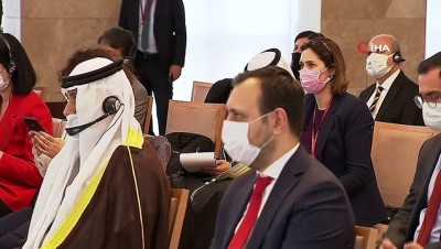  Dışişleri Bakanı Mevlüt Çavuşoğlu, Kuveyt Dışişleri Bakanı ve Kabine İşlerinden Sorumlu Devlet Bakanı Şeyh Ahmed Nasır Muhammed es-Sabah ile ortak basın toplantısı düzenledi.