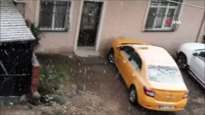 gunesli hava -  Kar yağışı İstanbul’un kapısına dayandı Videosu