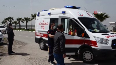  Osmaniye'de anne ve bebeği kazada yaralandı