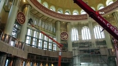cami insaati -  Taksim Camii Ramazan'a hazırlanıyor Videosu
