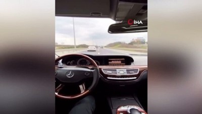 surucu belgesi -  TEM Otoyolu’nda lüks otomobiliyle makas atan sürücü yakalandı Videosu