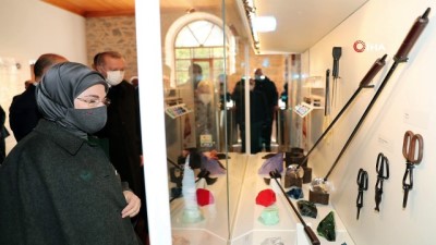  Cumhurbaşkanı Erdoğan, Beykoz Cam ve Billur Müzesi Açılış Törenine katıldı