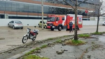 dagitim sirketi -  Fabrika inşaatında sondaj yapılan alandan alevler yükseldi Videosu