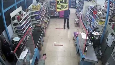 kamera kaydi -  İzmir’de film gibi soygun girişimi: Soygun anları kamerada Videosu