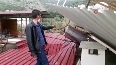 gunes enerjisi -  Kozan’da hortum eve zarar verdi Videosu