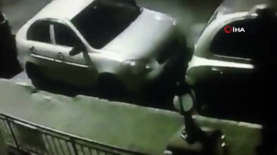  Ümraniye’deki 35 bin liralık motosiklet hırsızlığı kamerada