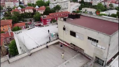 yangin panigi -  İstanbul Üniversitesi Tıp Fakültesi'nde yangın paniği Videosu