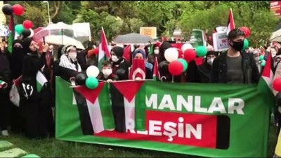 siyasi partiler - KOCAELİ - İsrail'in Mescid-i Aksa'ya saldırıları protesto edildi Videosu