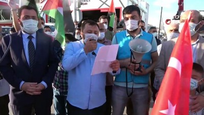 sivil toplum kurulusu -  Kudüs’e destek konvoyu düzenlendi Videosu