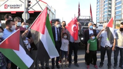 NİĞDE - İsrail'in Filistinlilere saldırıları protesto edildi