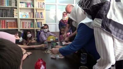 Siirt'te 9 öğrenci, bayram harçlıklarını Filistinli çocuklara gönderdi