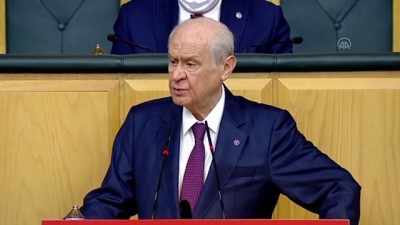 TBMM - Bahçeli: 'İsrail terörü taşınması, kaldırılması, hazmedilmesi imkansız bir sınırdadır'