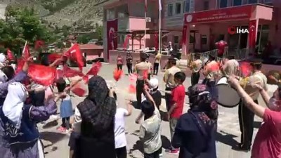  Amasya çocuk yuvasında coşkulu 19 Mayıs kutlaması