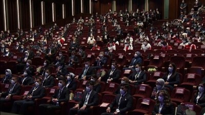 catisma - ANKARA - Cumhurbaşkanı Erdoğan: '(Filistin) Herkesin gözü önünde, çoğu çocuk ve kadın yüzlerce masum insan teknolojinin son ürünü ağır silahlarla öldürülüyor' Videosu