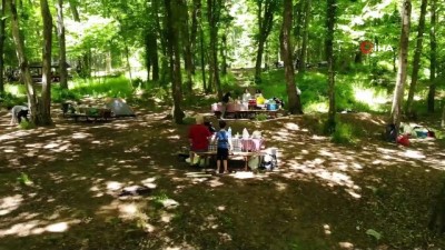 sehir ici -  İstanbullular Belgrad Ormanı'na akın etti Videosu