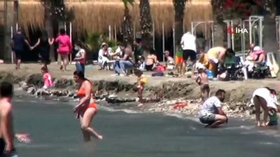 yerli turist -  Kısıtlama bitti, sahiller doldu Videosu