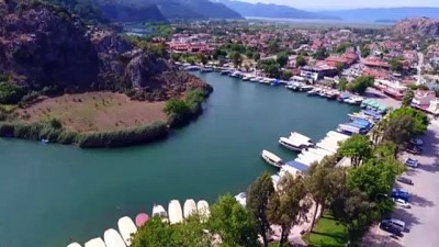 MUĞLA - Labirent görünümlü Dalyan sazlıkları misafirlerini yine eşsiz bir yolculuğa çıkaracak