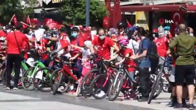 bisiklet turu - Pedallar 19 Mayıs için çevrildi Videosu