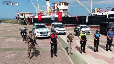 twitter - SAMSUN - Samsun Emniyet Müdürlüğü 19 Mayıs klibi çekti Videosu